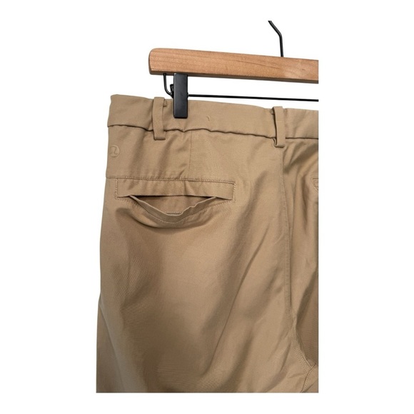 Lululemon ABC Slim Pants, Men’s Tech Pants, Commuter Pants Tan Size 34 Utilitech - Picture 10 of 16
